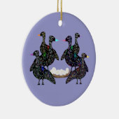 Sechs Gänse A, die Verzierung legen Keramik Ornament (Rechts)