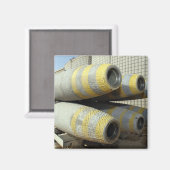 Sechs GBU-12-Bomben sitzen im Rack Magnet (Vorderseite/Rückseite)