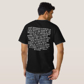 Sechs Großväter T-Shirt (Schwarz voll)