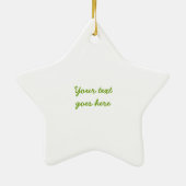 Sechs Gründe für die Pflanze eines benutzerdefinie Keramik Ornament (Hinten)