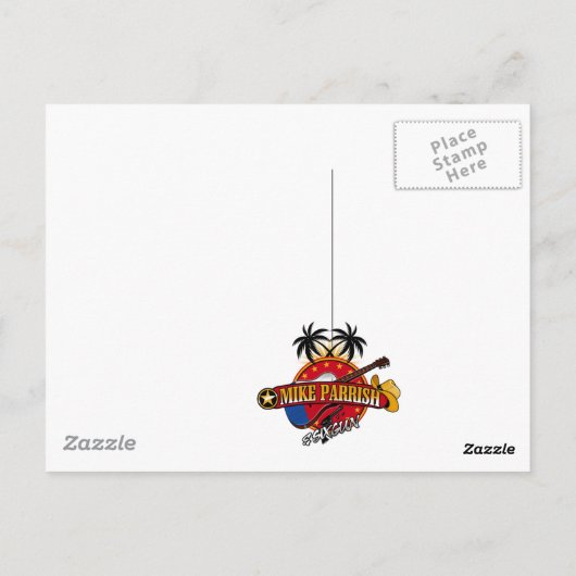 Sechs Gun Sails Postkarte (Rückseite)