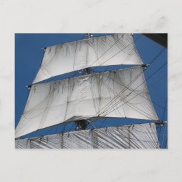 Sechs Gun Sails Postkarte