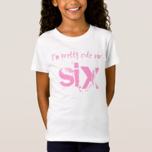 Sechs Jährig-6. Geburtstags-Geschenk V012 T-Shirt