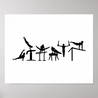 Sechs Kampf Hexathlon Poster