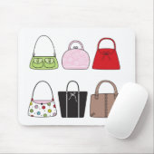 Sechs kleine Geldbeutel Mousepad (Mit Mouse)