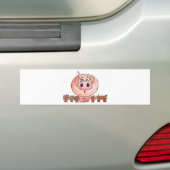 Sechs kleine Schweine Autoaufkleber (Auf Auto)