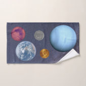 Sechs kleinste Planeten Handtuch (Handtuch)