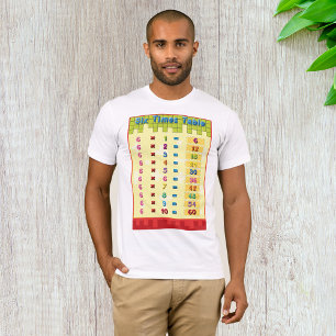 Sechs mal T - Shirt für Tischgeräte