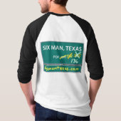 Sechs Mann für immer 3/4 Hülse Jersey T-Shirt (Rückseite)