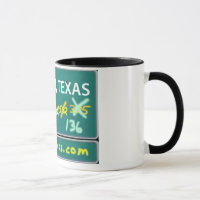 Sechs Mann, Texas-Kaffee-Tasse