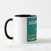 Sechs Mann, Texas-Kaffee-Tasse Tasse (Links)