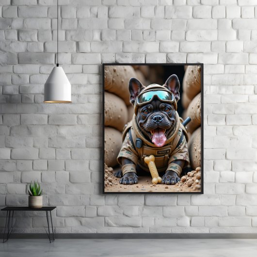 Sechs Meldungen: Knochen in der Hand Poster