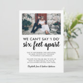 Sechs Meter nach verzögerter Änderung Datum Foto H Ankündigung (Stehend Vorderseite)