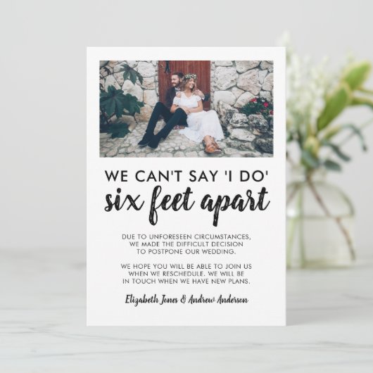 Sechs Meter nach verzögerter Änderung Datum Foto H Ankündigung (Stehend Vorderseite)