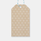 Sechs Meter später Hochzeitstag Geschenkanhänger (Rückseite)