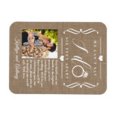 Sechs Meter später Hochzeitstag Magnet (Horizontal)