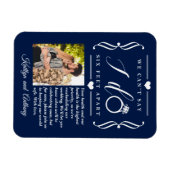 Sechs Meter später Hochzeitstag Magnet (Horizontal)