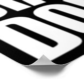 Sechs Millionen Dollar Mann - Steve Austin Sticker Poster (Ecke)