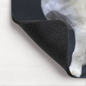 Sechs mit Beinen versehener Mops Mousepad (Ecke)