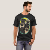 Sechs Möpse von FivePugs T-Shirt (Vorne ganz)