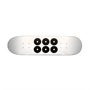 Sechs Münzen für die Familie Sanada Skateboard