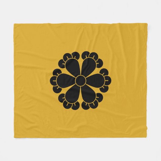 Sechs Nelken Fleecedecke (Vorderseite (Horizontal))