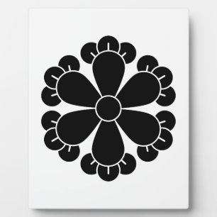 Sechs Nelken Fotoplatte