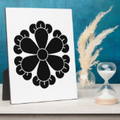 Sechs Nelken Fotoplatte (Seite)