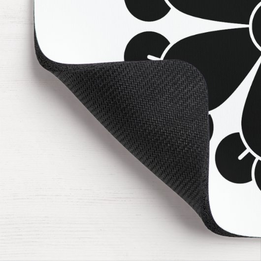 Sechs Nelken Mousepad (Ecke)