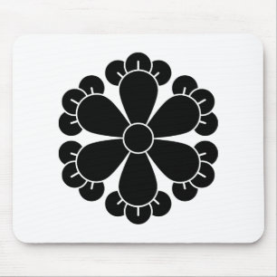 Sechs Nelken Mousepad