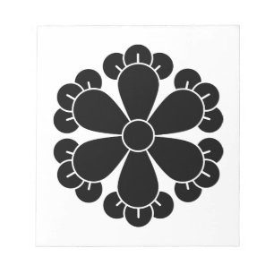 Sechs Nelken Notizblock