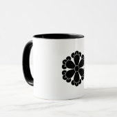 Sechs Nelken Tasse (Vorderseite Links)