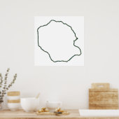 Sechs neun fünf poster (Küche)