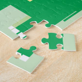 Sechs niedliche Elefanten Puzzle (Seite)