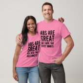 Sechs Pack-Abs sind tolle Donuts-Spaß T-Shirt (Unisex)