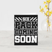 Sechs Packungen bald 1 Karte (Gelbe Blume)