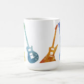 Sechs positiv E-Gitarren Kaffeetasse (Mittel)