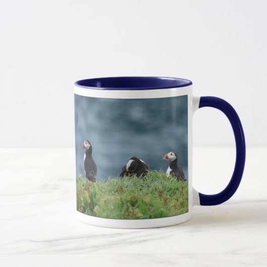 Sechs Puffins-Tasse Tasse (Rechts)