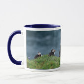 Sechs Puffins-Tasse Tasse (Links)