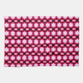 Sechs Punkte Weißsternhandtuch Geschirrtuch (Horizontal)