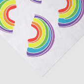 Sechs Rainbows Seidenpapier (Ausschnitt)