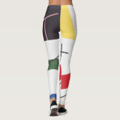 Sechs Räume mit Kreuzungen | Sophie Taeuber-Arp | Leggings (Rückseite)