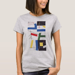 Sechs Räume mit Kreuzungen | Sophie Taeuber-Arp | T-Shirt