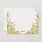 Sechs RSVP-Karten Einladung (Rückseite)