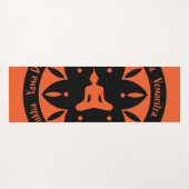 Sechs Sages Samara buddhistische Religion Yogamatte (Rückseite (Horizontal))