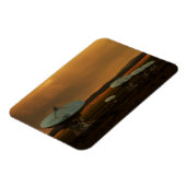 Sechs Satelliten in Folge Magnet (Linke Seite)