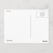 Sechs Satelliten in Folge Postkarte (Rückseite)