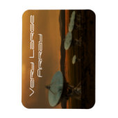 Sechs Satelliten in Folge, sehr großes Array Magnet (Vertikal)