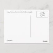 Sechs Satelliten in Folge, sehr großes Array Postkarte (Rückseite)