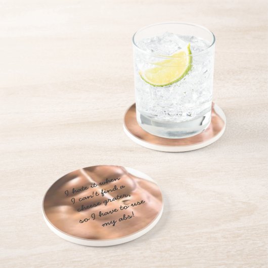 "Sechs Satz-ABS-" - Käse-Reiben-Untersetzer Getränkeuntersetzer (Seite)